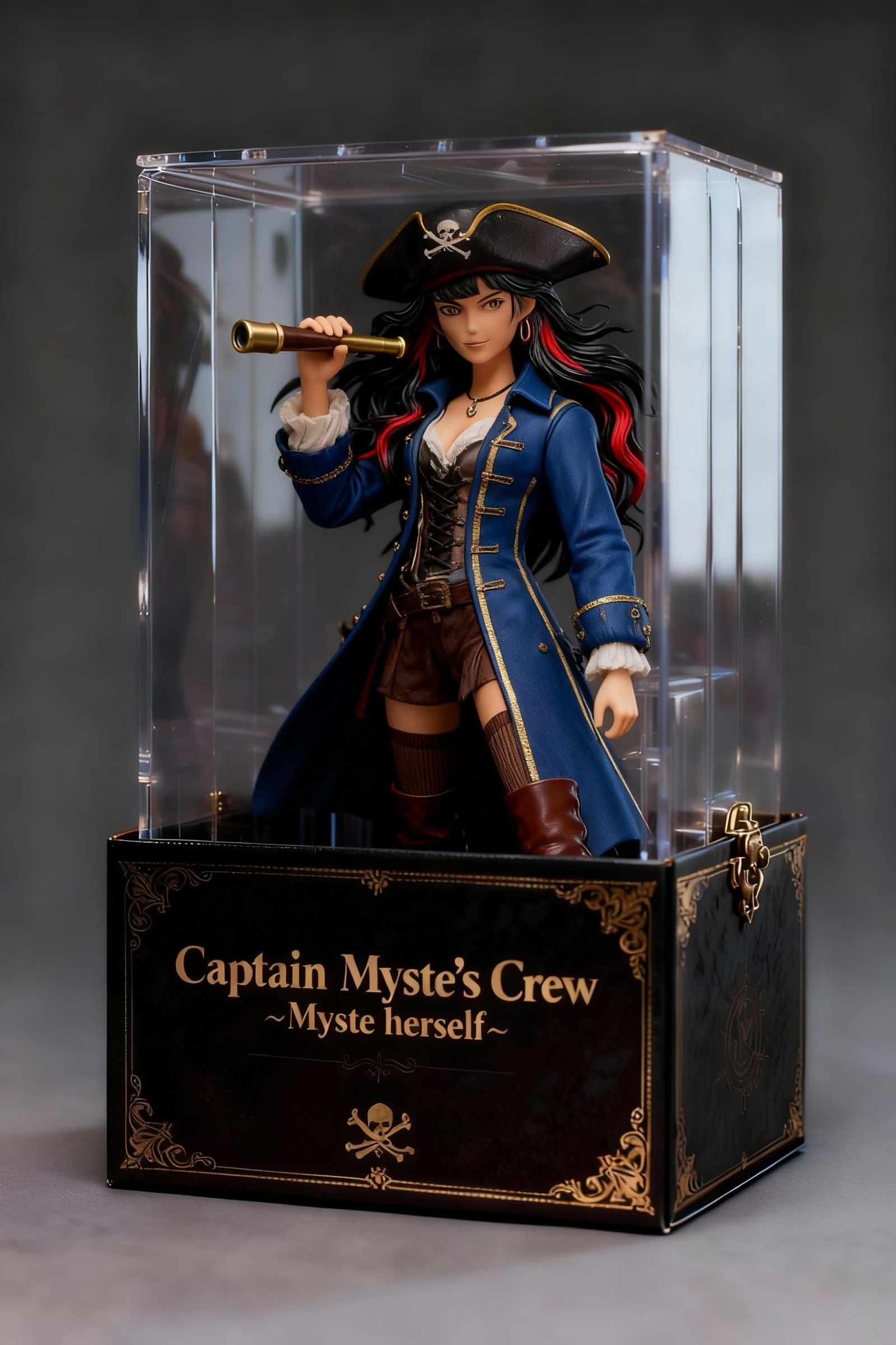 Captain Myste Action Figure in Luxurious Box