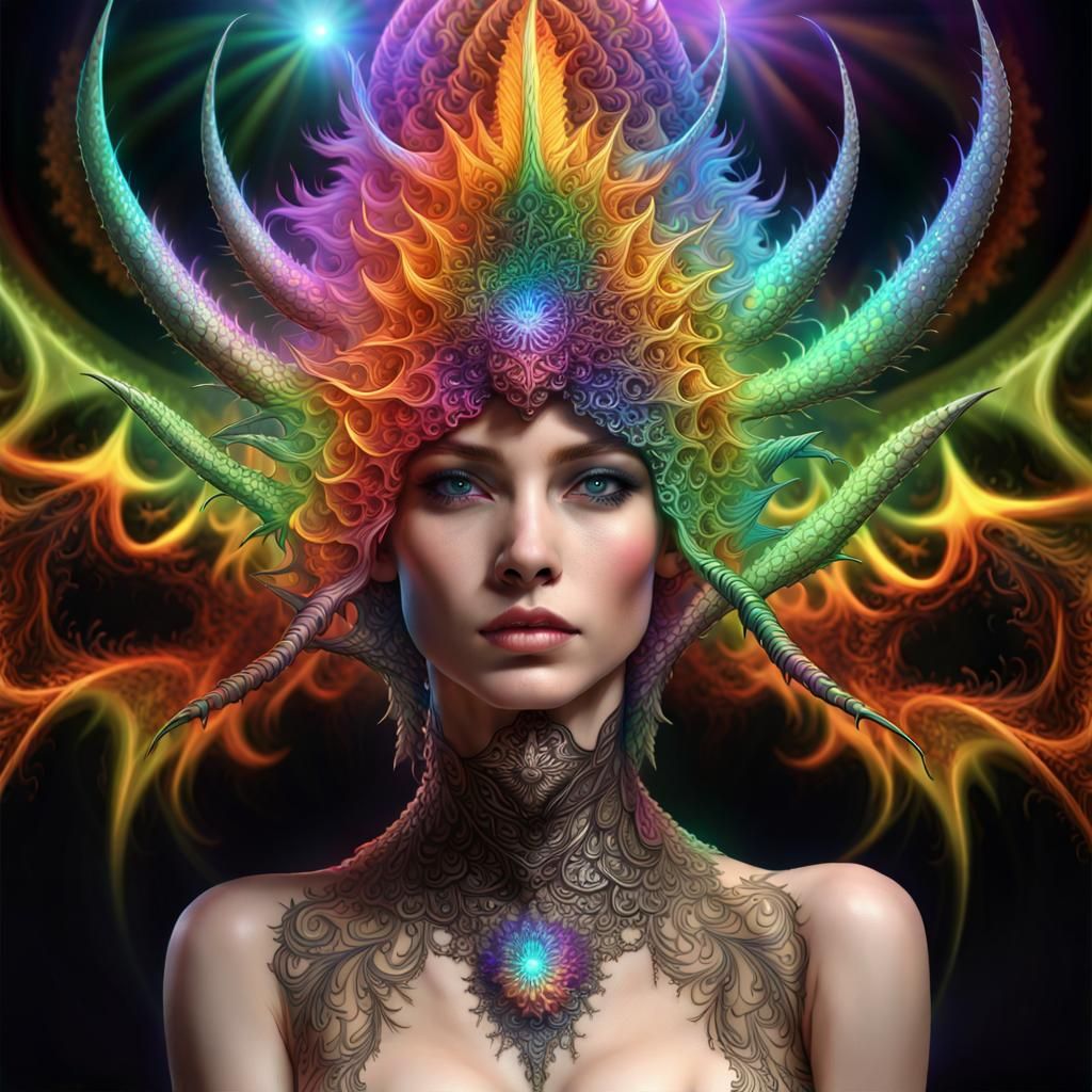 Witches' Patio Feast with Fractal Details