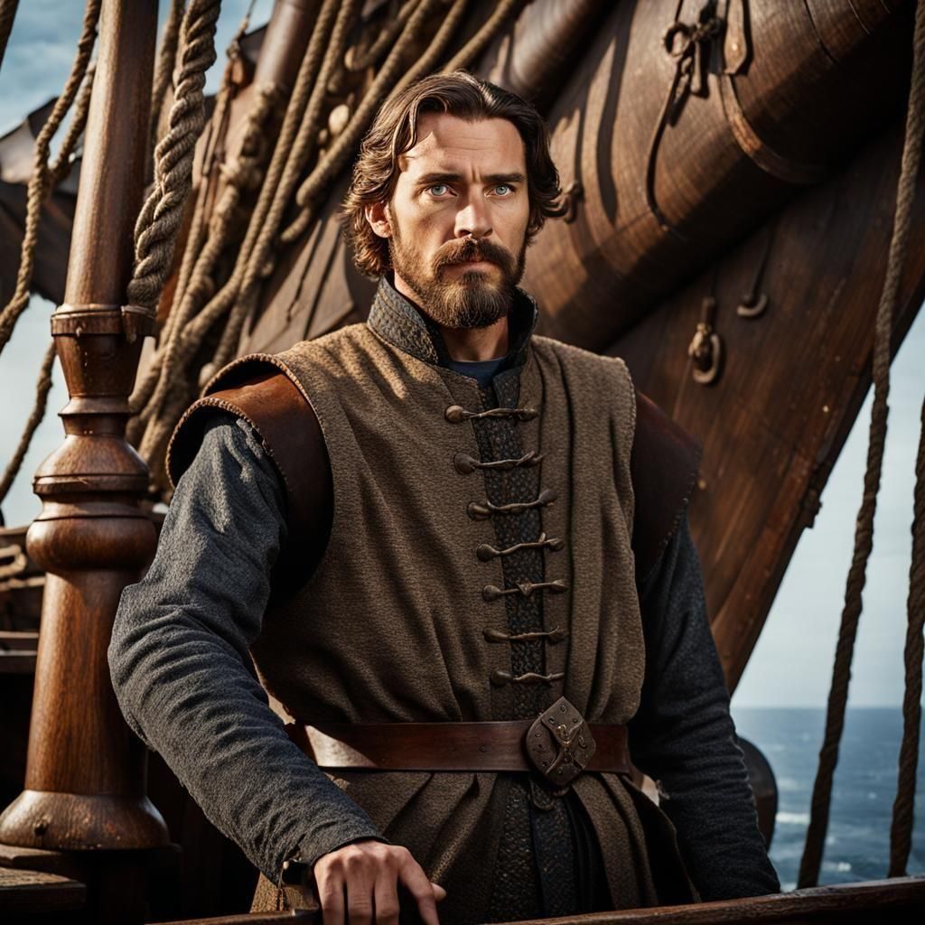 Professional Color Portrait with Bokeh and Sharp Focus