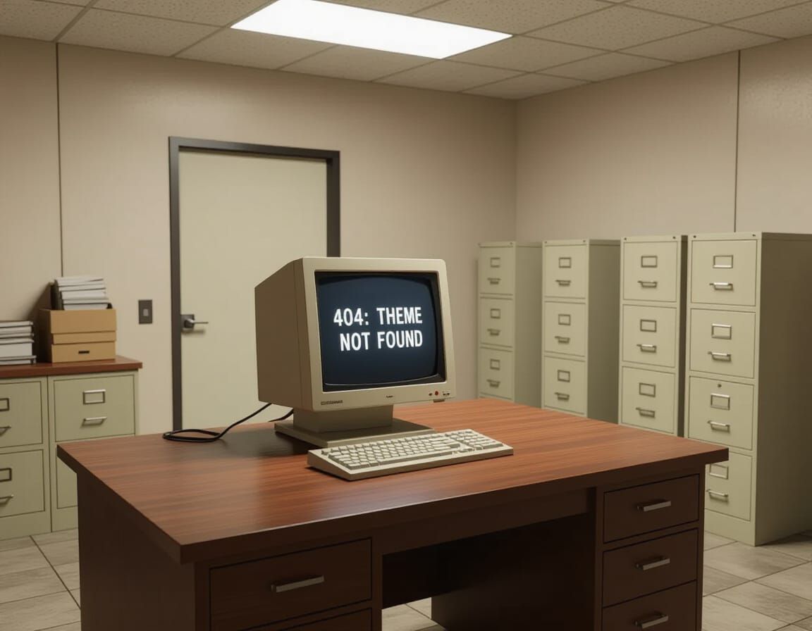Retro Office Room: Stanley Parable's Missing Theme