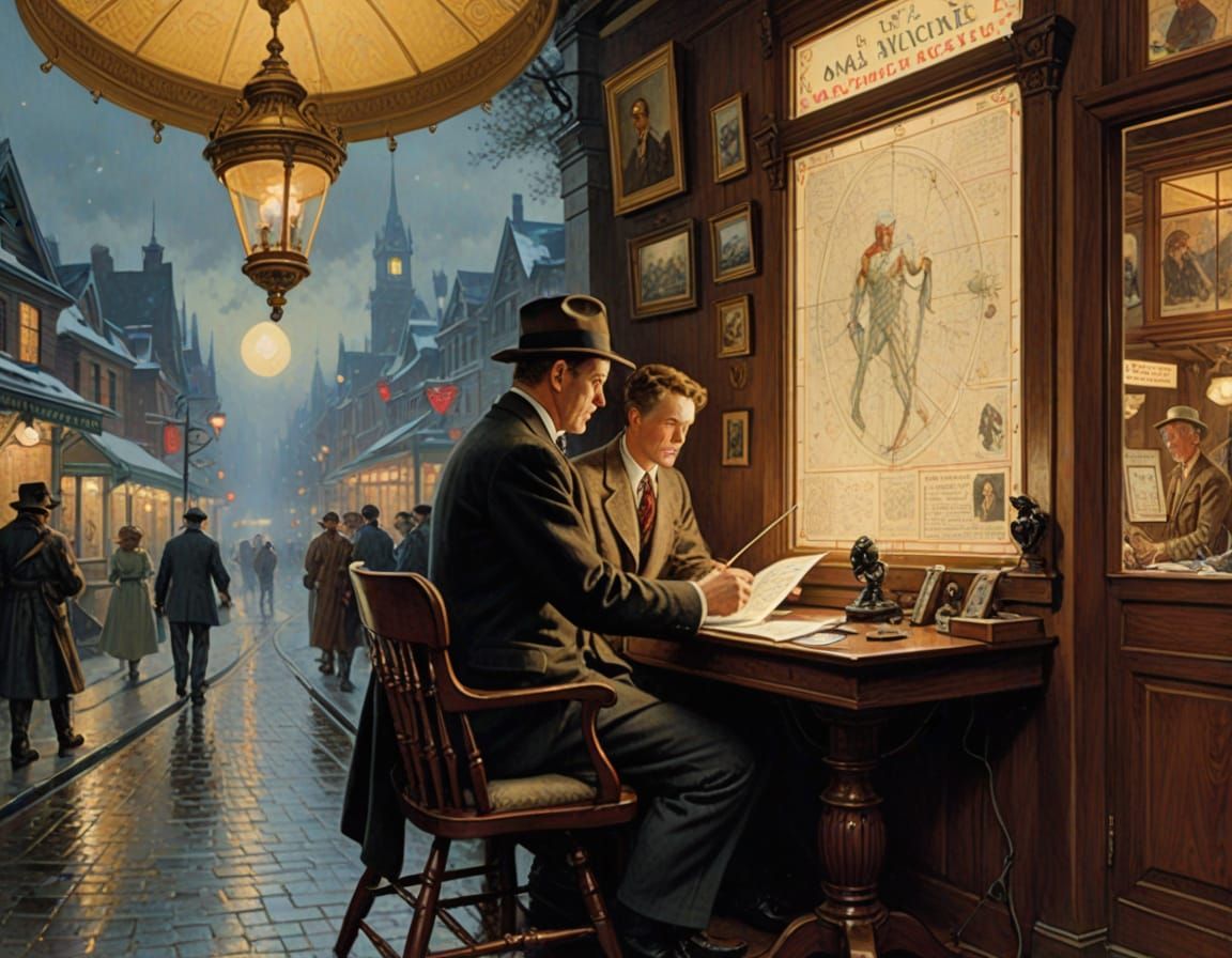 AI Psychic Powers Explored by Master Artists