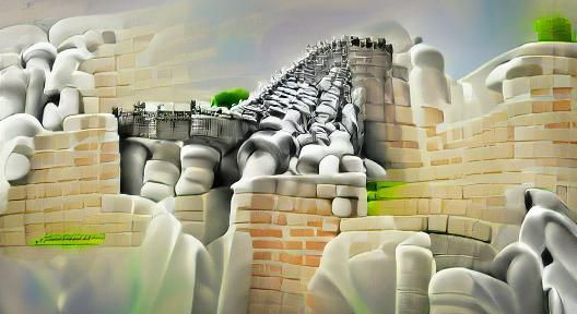 The Great Wall: Beautiful Photoillustration in HDR