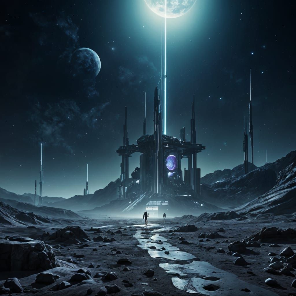 Lunar Checkpoint: Covert Ops Under a Starry Sky