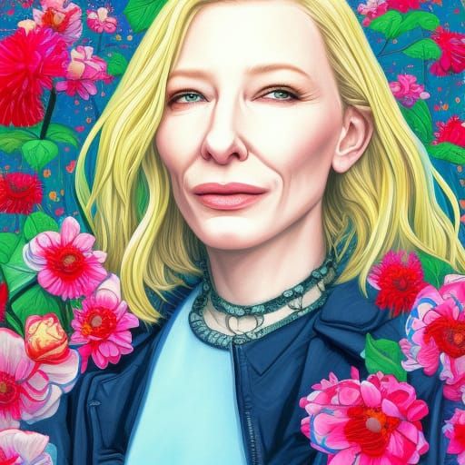 Portrait in Hikari Shimoda's Surreal Style