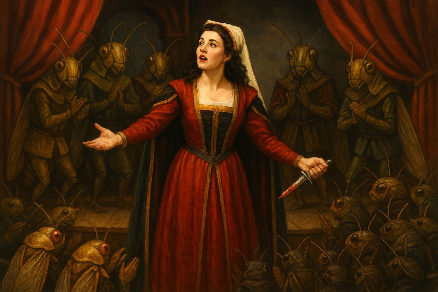 Bugs Take Center Stage in Shakespearean Satire