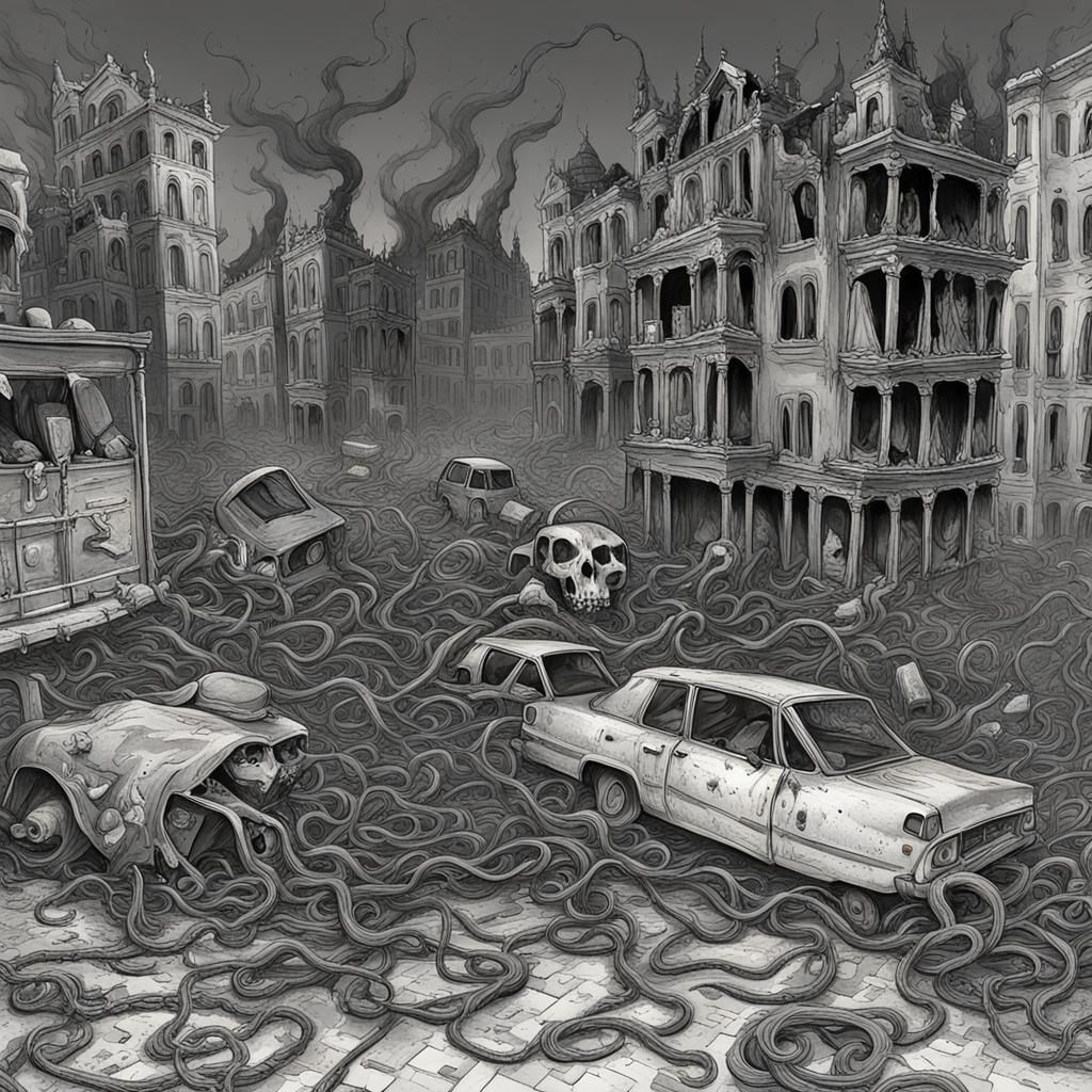 Burning City of the Dead: A Dark Vision