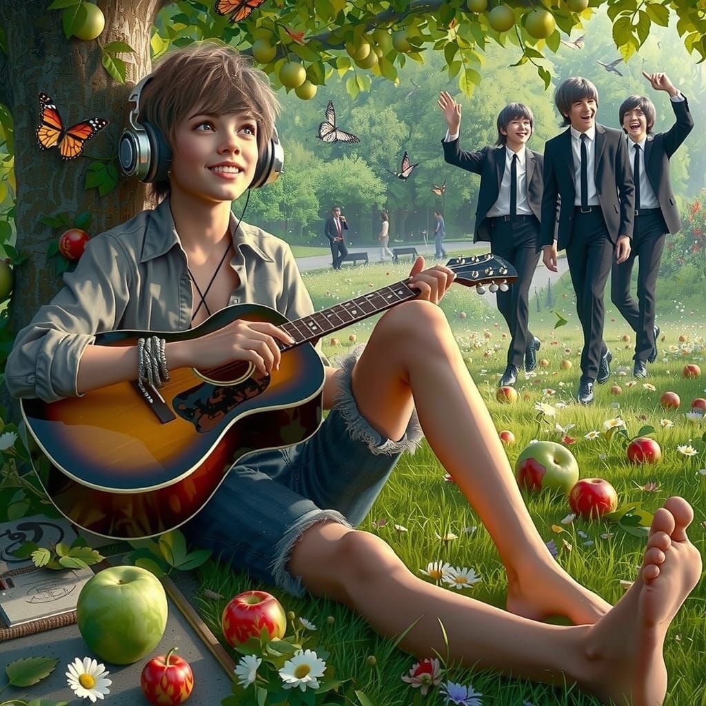 Futuristic Pop Star Shines on Vibrant Stage