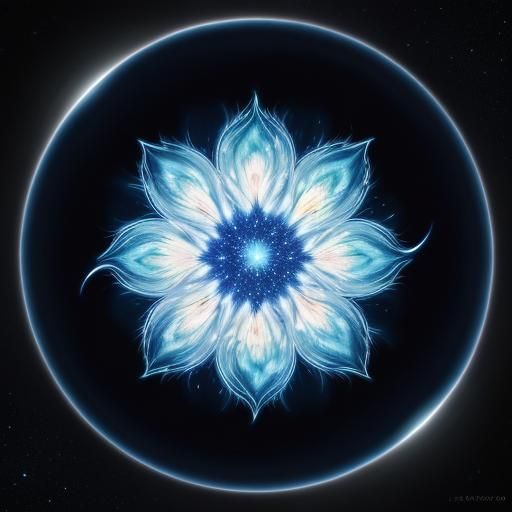 Cosmic botanical illustration