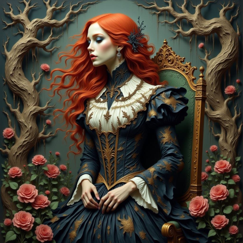 Surreal Cutouts in Glassy Reflections