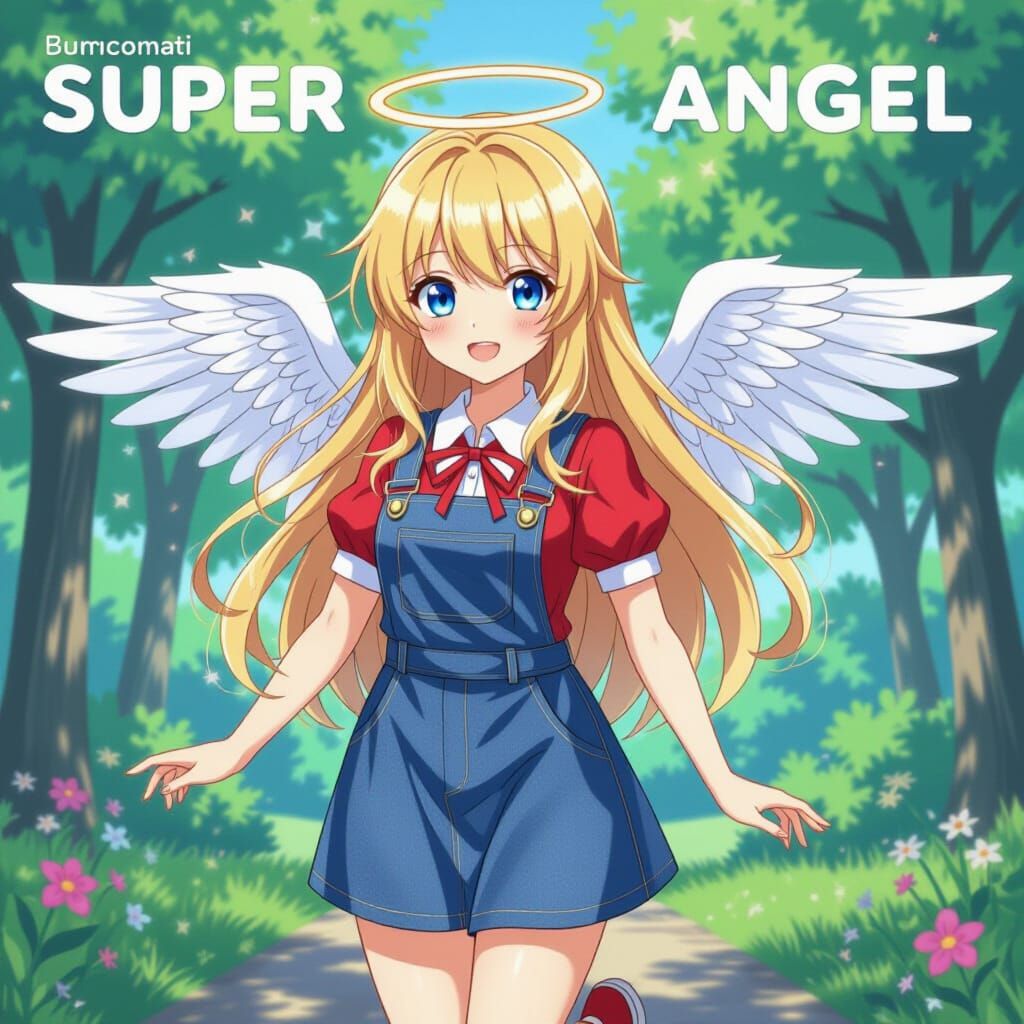 Super Angel in Nintendo Land: Anime Style