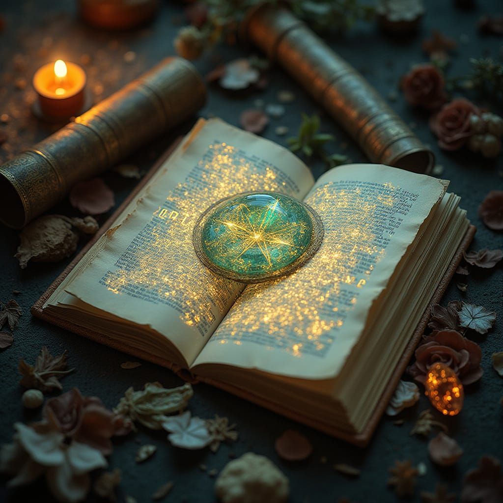 In the Magical Library