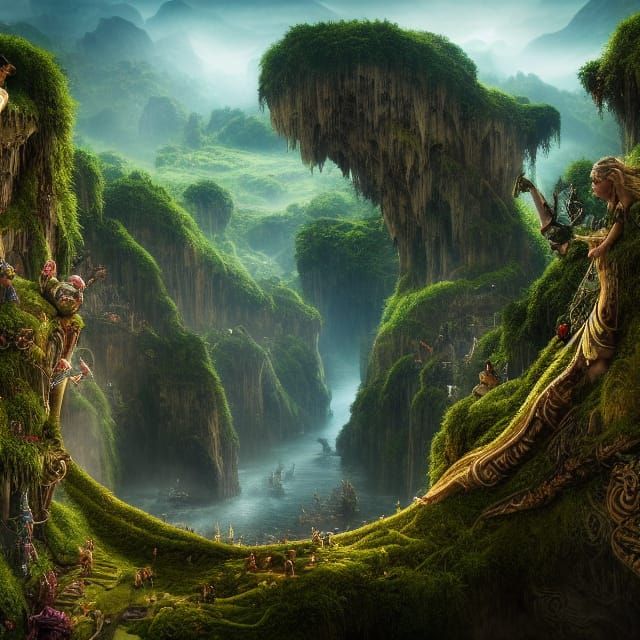 If you really want to know what Middle-earth is based on, it’s my wonder and delight in the earth as it is, particularly...