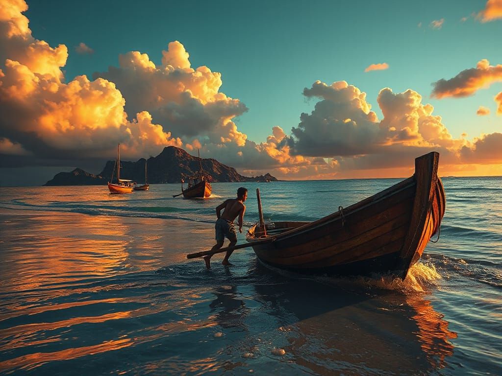 Namdrik Atoll Rescue: Hyperdetailed Concept Art