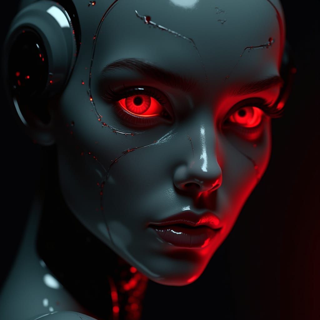 Cyber Oracle in Liquid Chrome