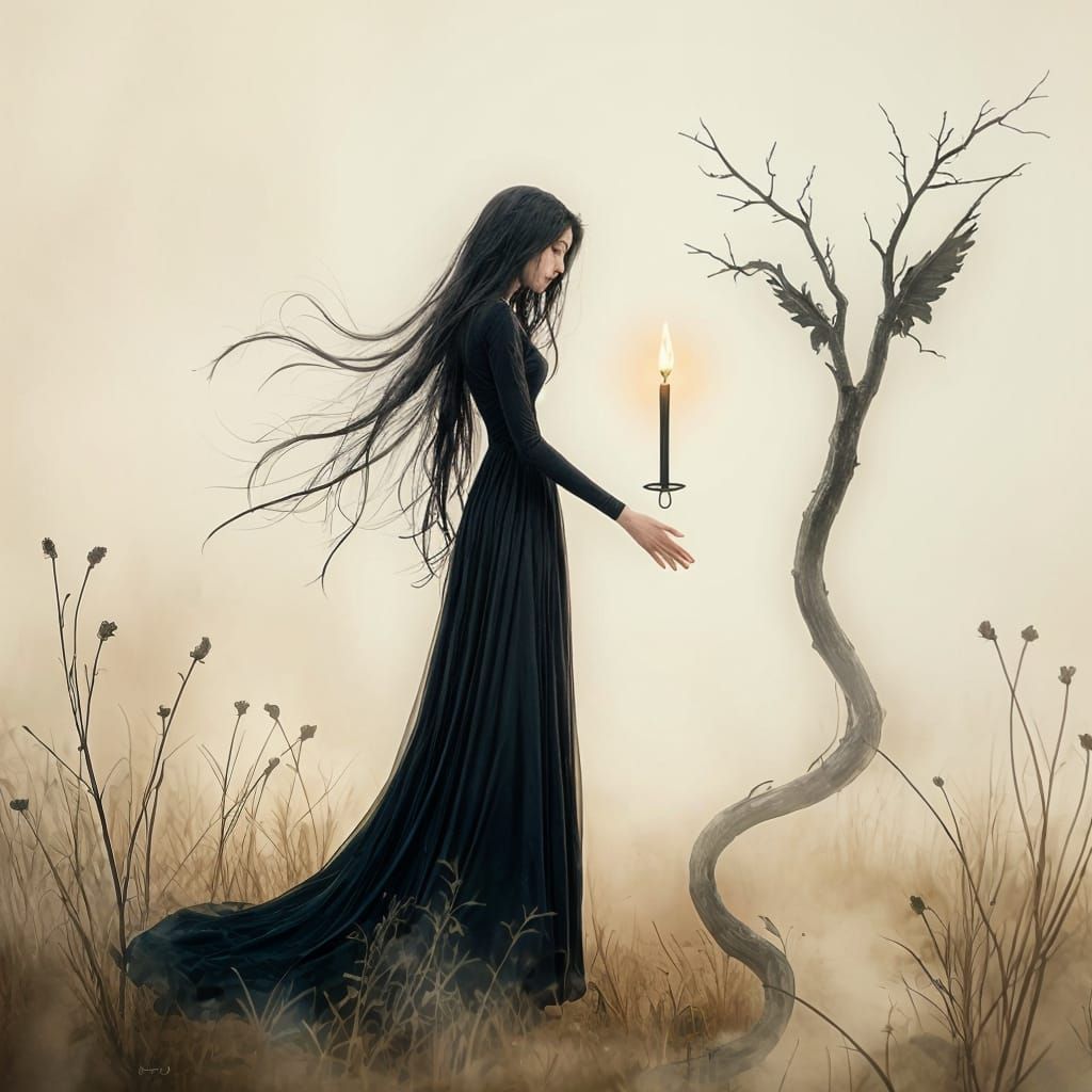 Ethereal Embrace: A Ghostly Love Story