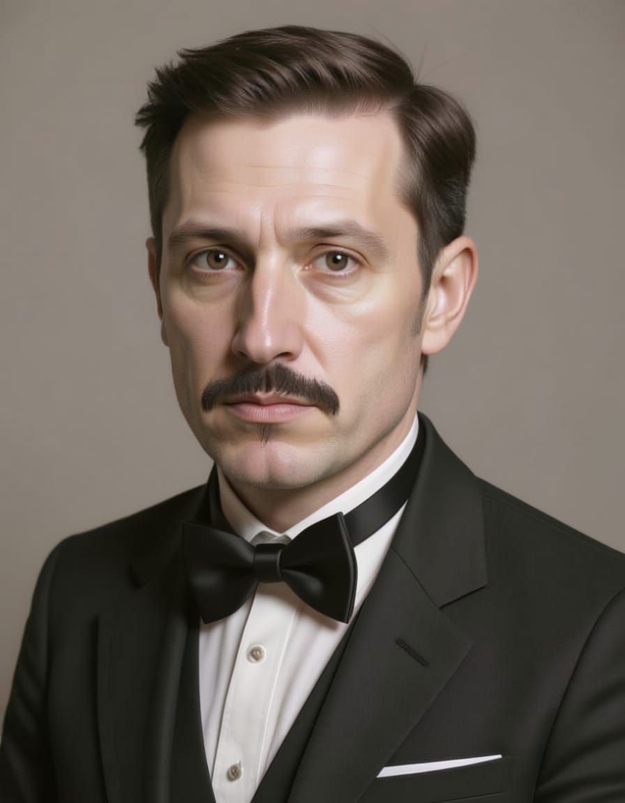 Man With Square Shoulders