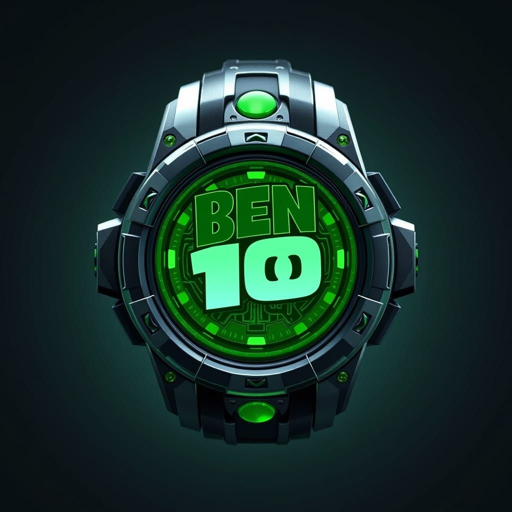 Cyberpunk Watch in Metallic Hues