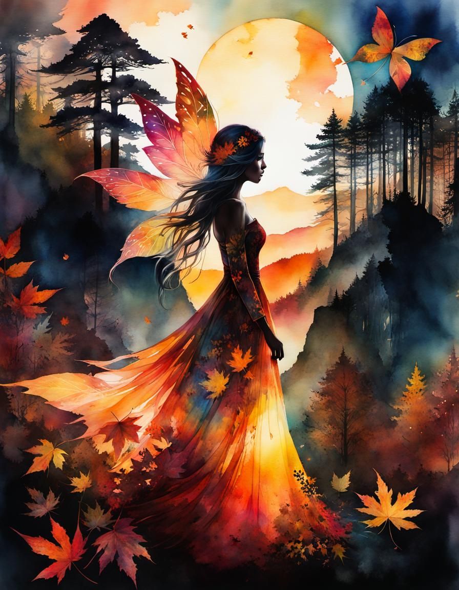 Autumn Forest Fairy