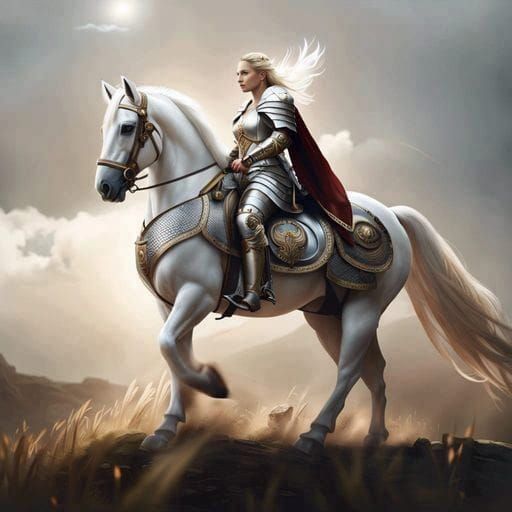 Abstract Color Blend Art