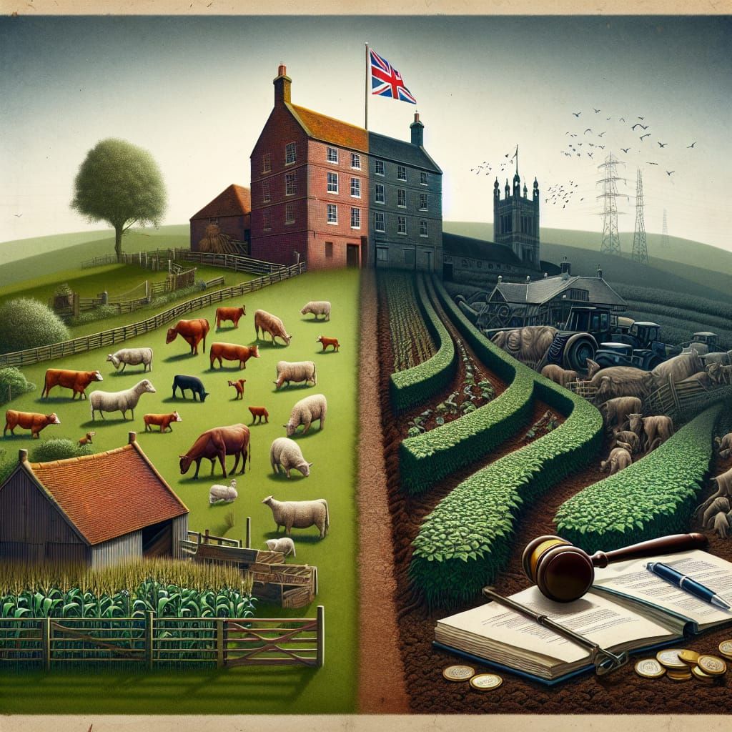 British Farming: A Symbolic Depiction of Change