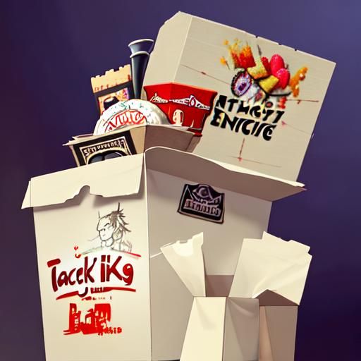 Jack in the box baroque post-impressionism Unreal Engine 5 m...