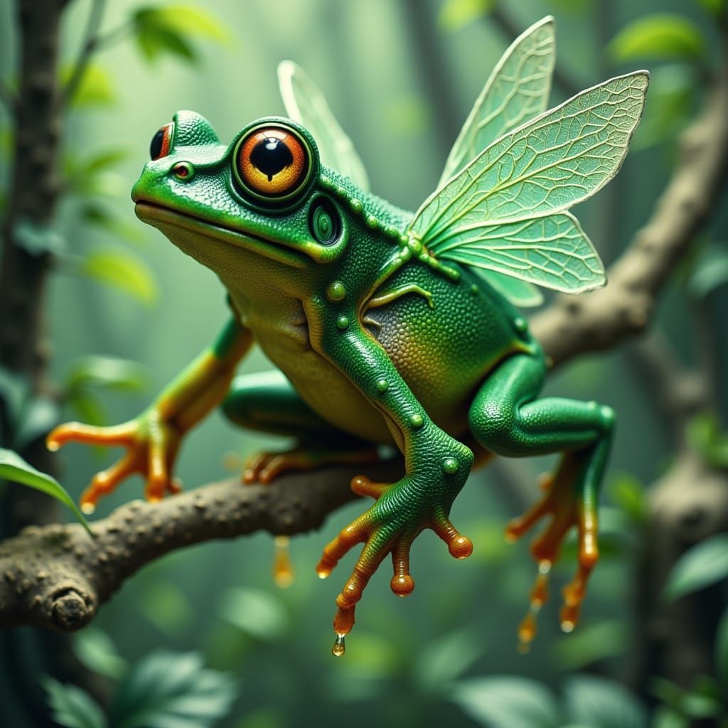 Frog's Absurdist Flight of Fancy