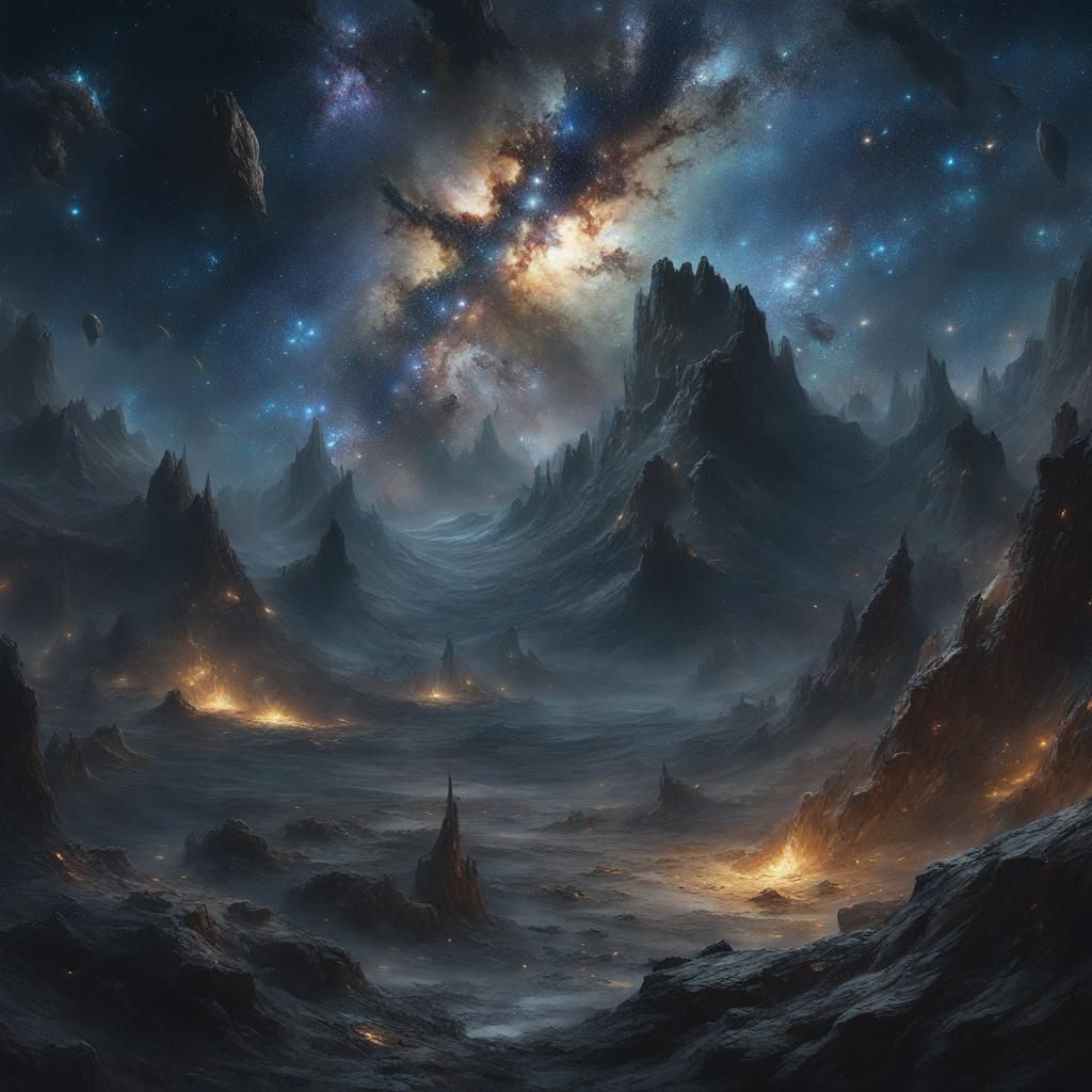 Milky Way on another planet
