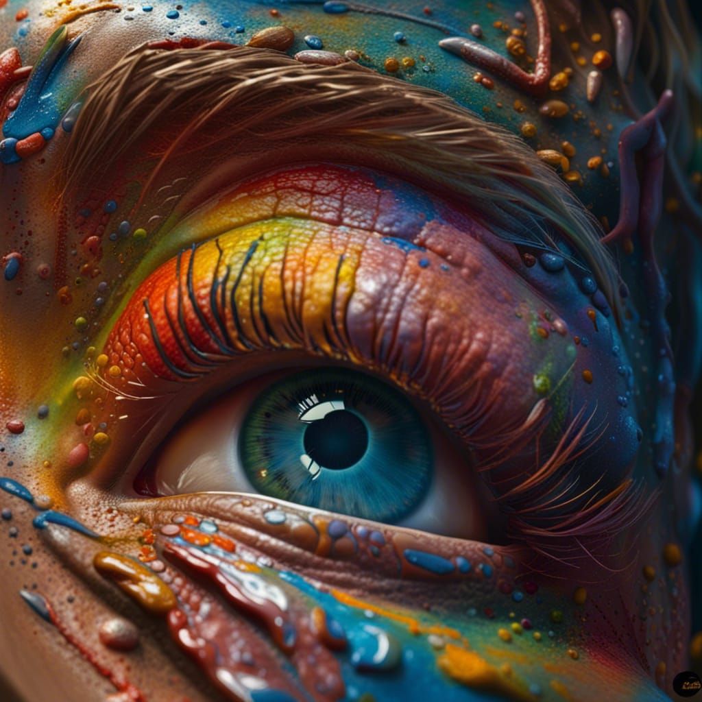 Hyperrealistic Portrait in Style of Eliphas Levi