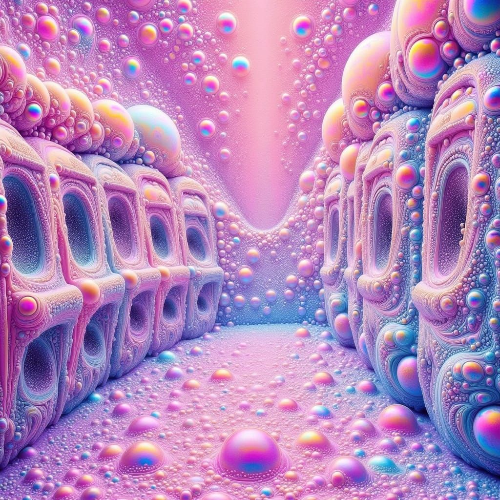 Neon Arcade in Junk Journal Comic Style