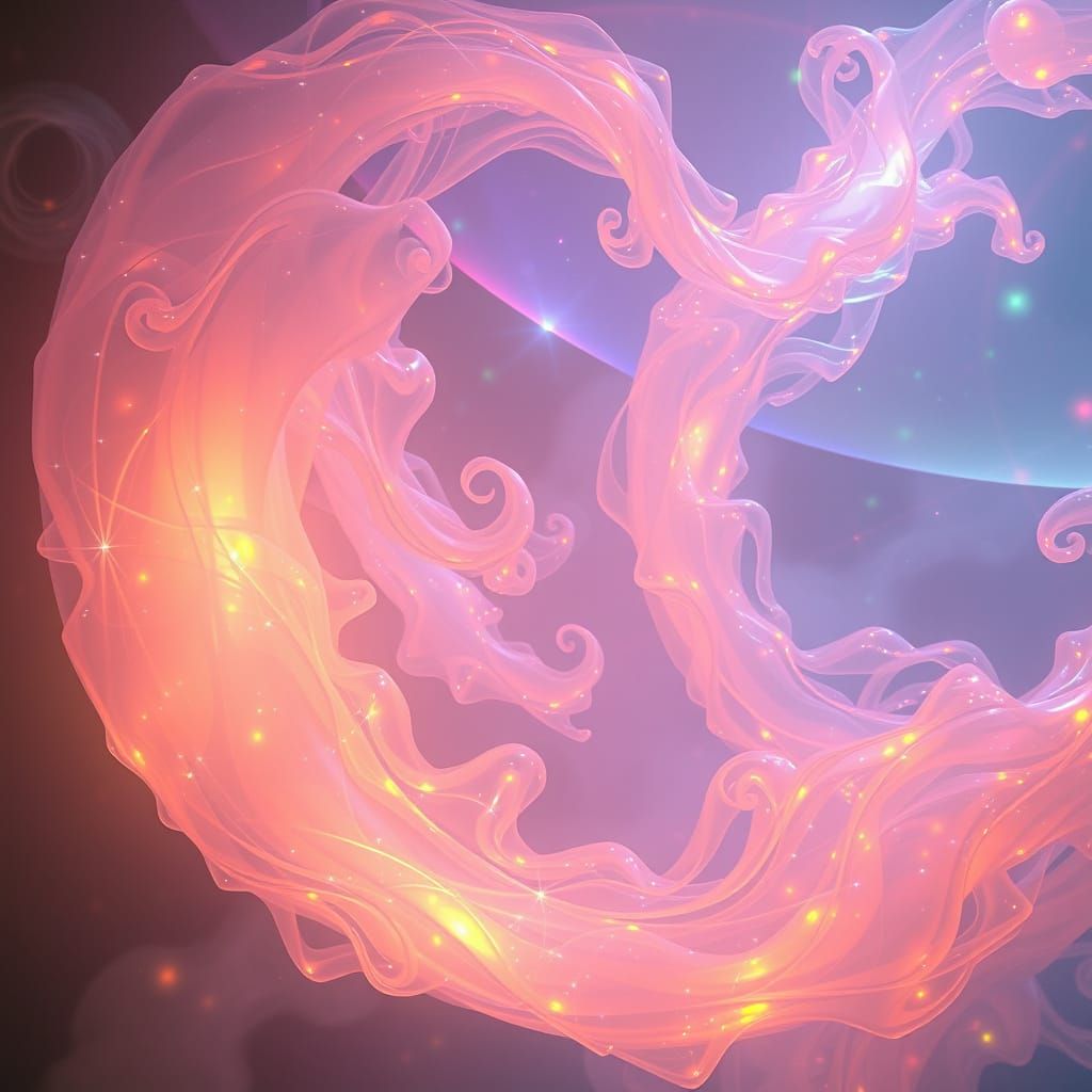 Ethereal Tails Unfold in Mystical Atmosphere