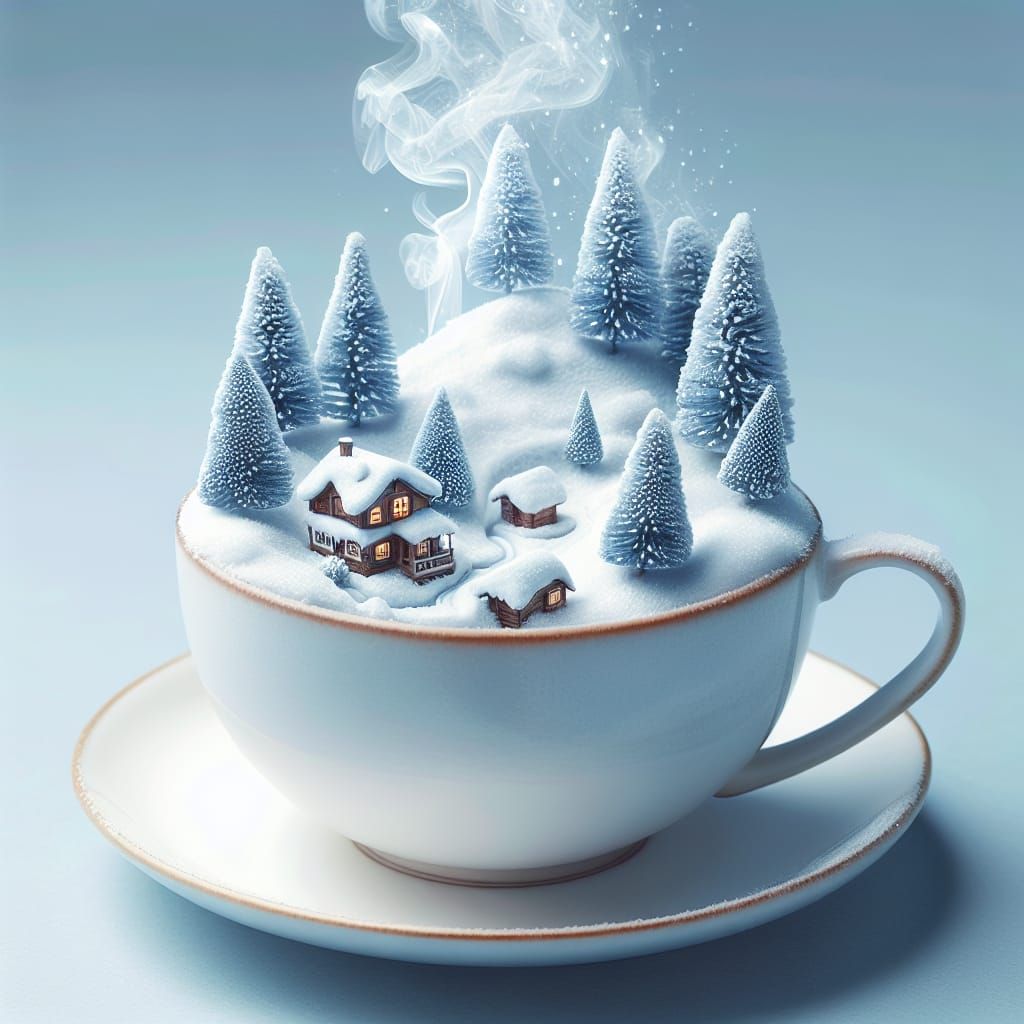 Winter Wonderland in a Teacup: A Cozy Paradox