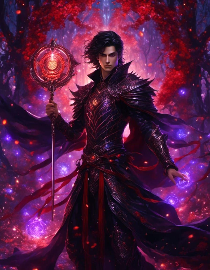 Sinister Glitter Warlock in Epic Fantasy Armor