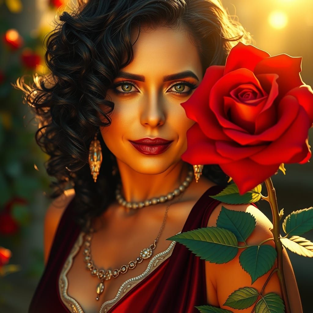 L'eleganza di una rosa