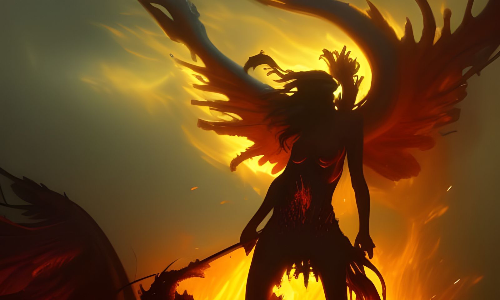 Fiery Wrath of the Hell Angel.
