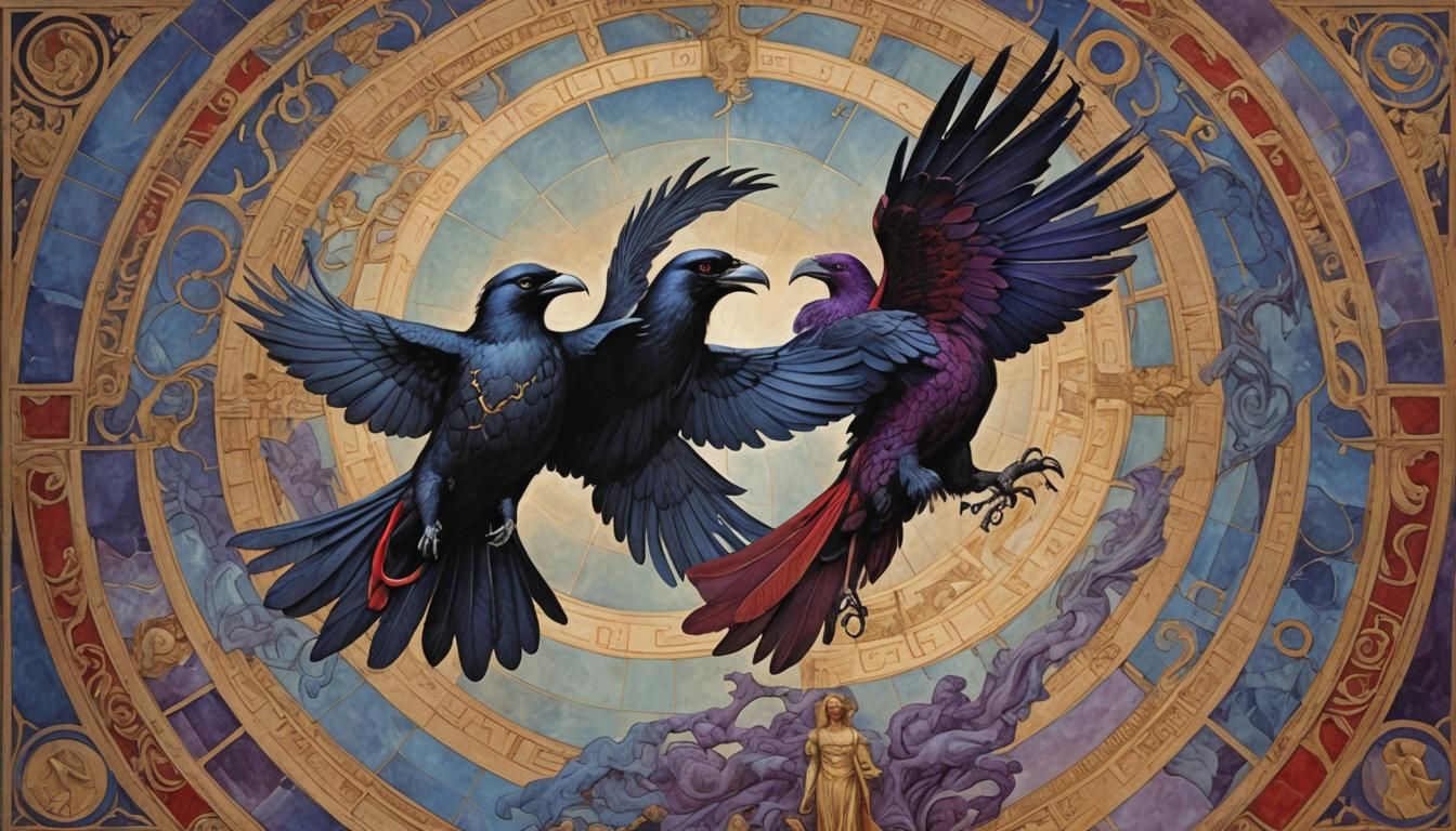 Prometheus Gives Flight: Art Nouveau Poster Art