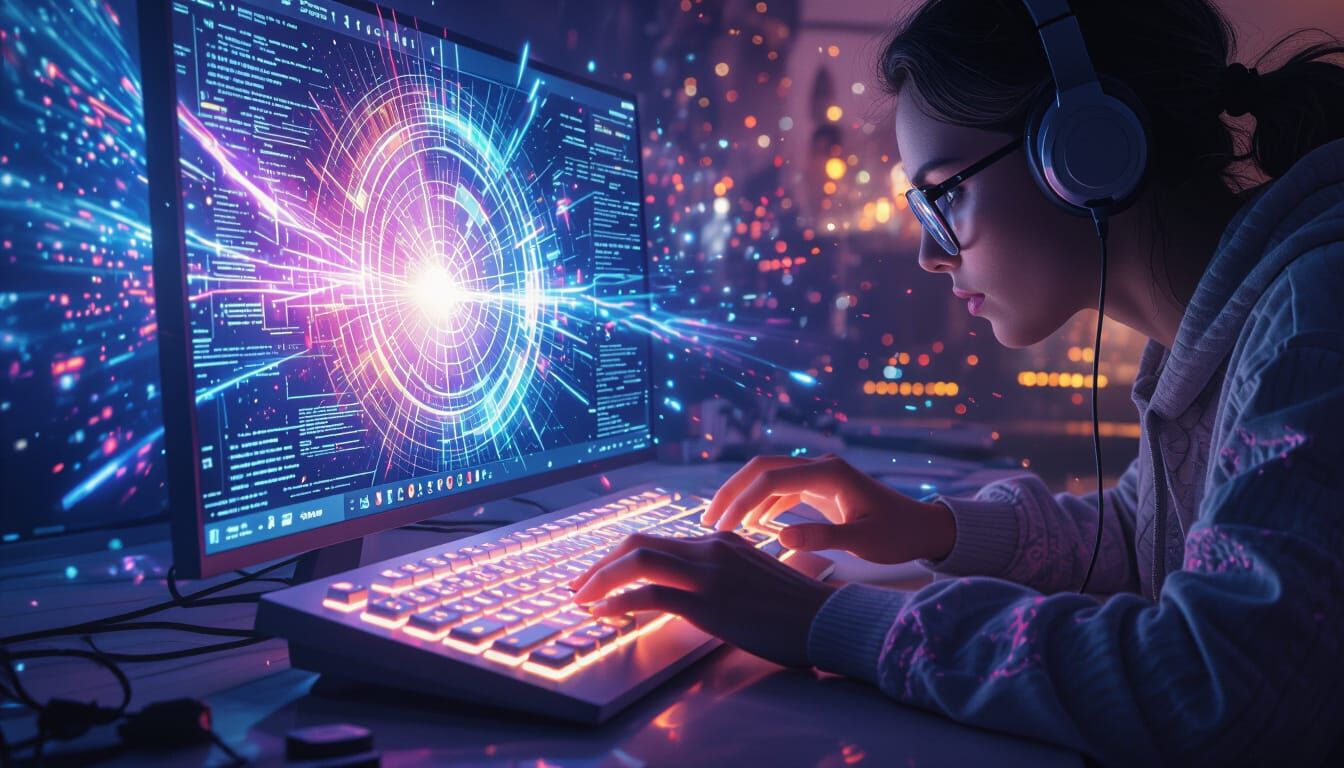 Visionary Artist Creates Video by Typing, Sci-Fi Concept Art...