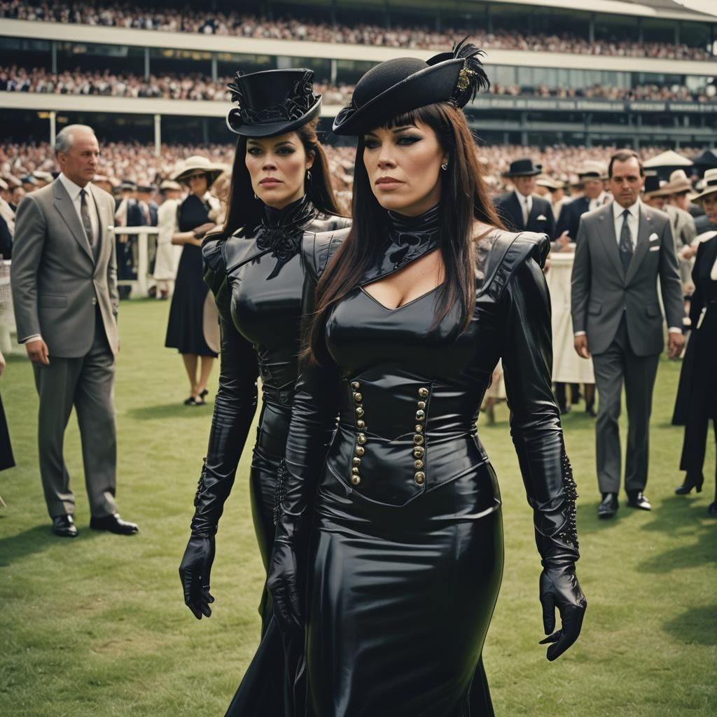 Chyna Attends Royal Ascot in Cinematic Style