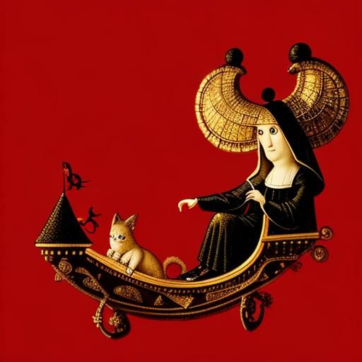 Paris by Night in a Boschian Style