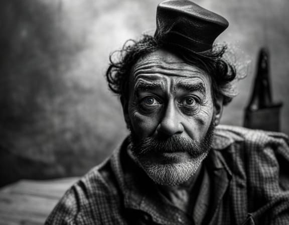 Monochrome Circus Sideshow Diorama by Lee Jeffries