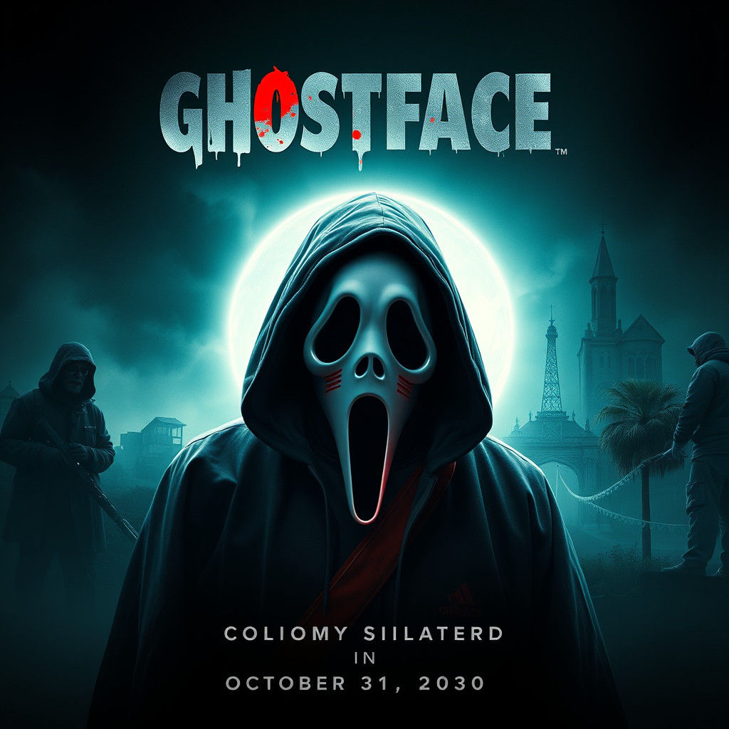 Ghostface Movie 6: Cinematic Horror Poster