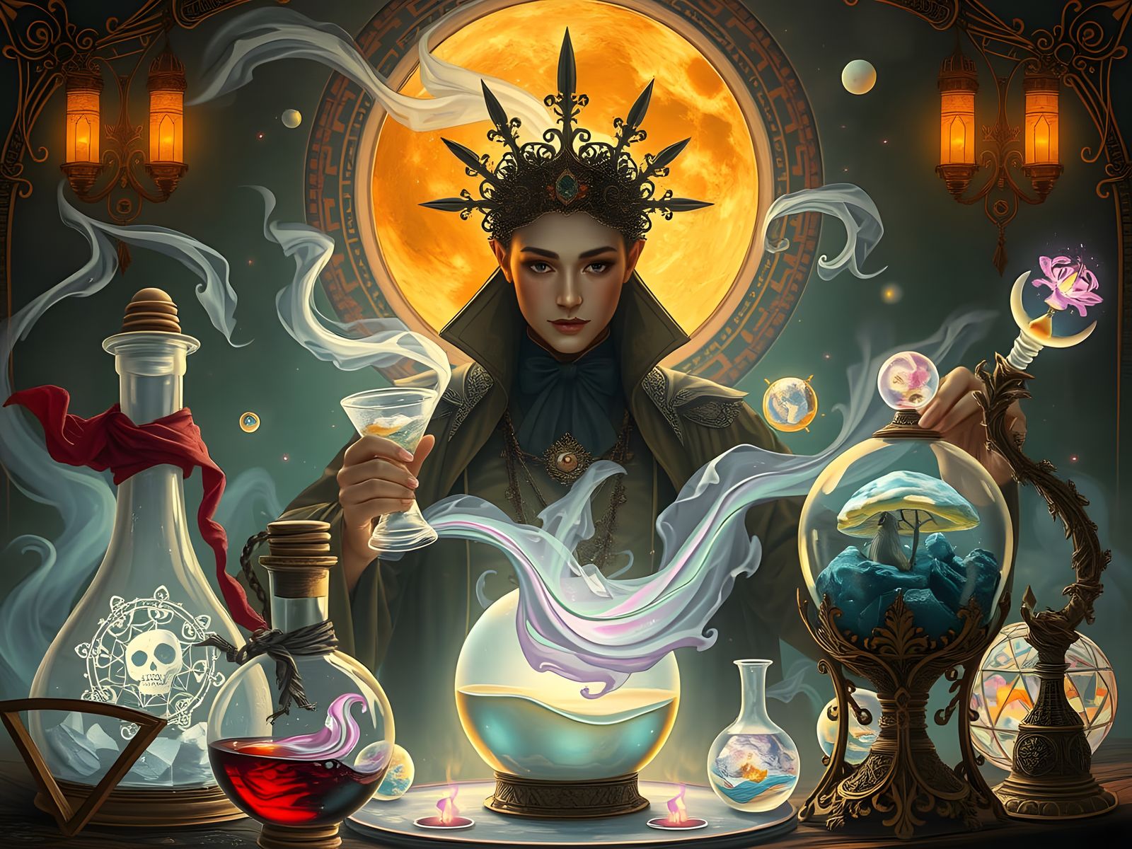 Science Meets Magic in Mysterious Alchemist's Lab