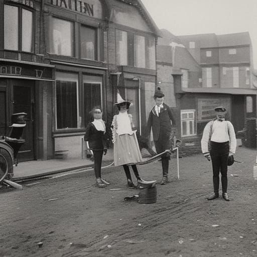 Vintage 1900s Inspired Image