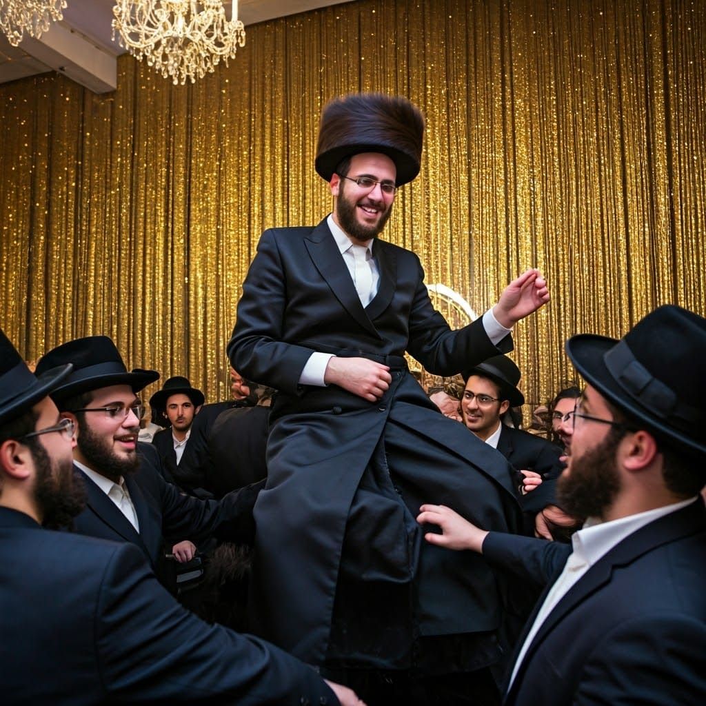 Jewish Wedding Celebration in Jerusalem Style