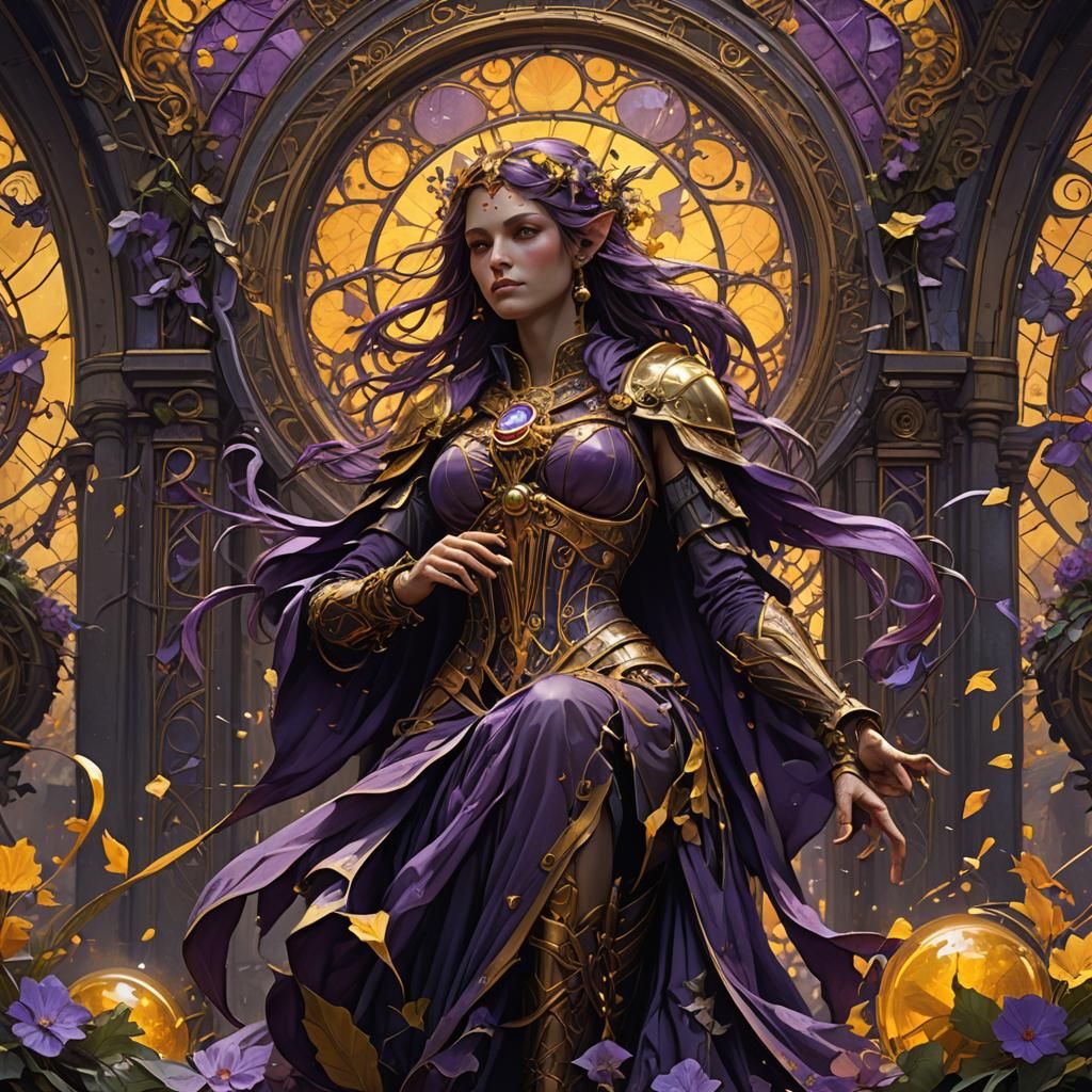 Dark Fantasy Landscape with Dynamic Lighting