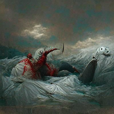 Dark Revenge Illustration in Doré Style