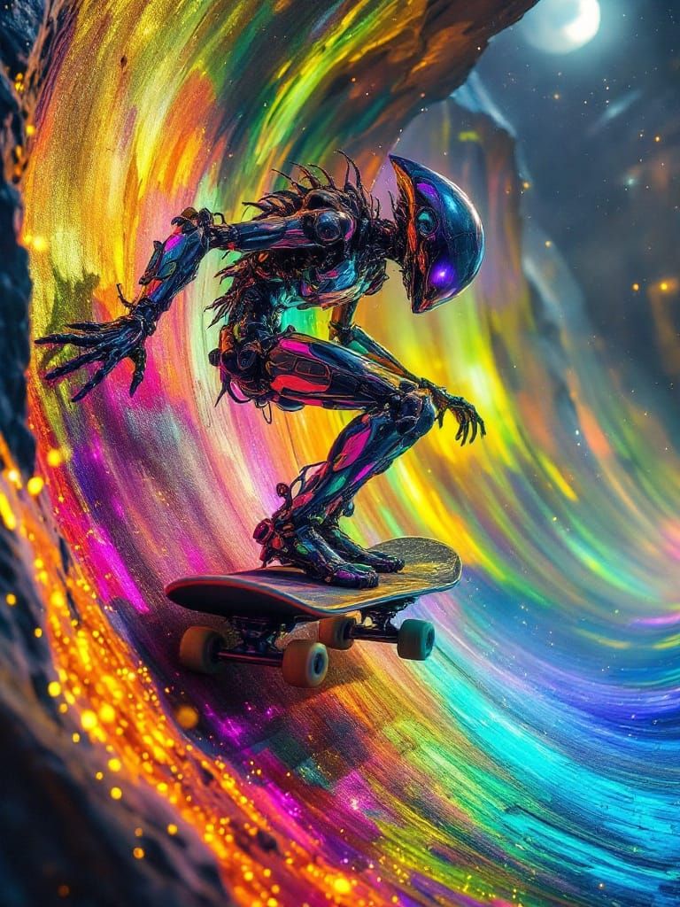 Cyberhybridism Half-Pipe