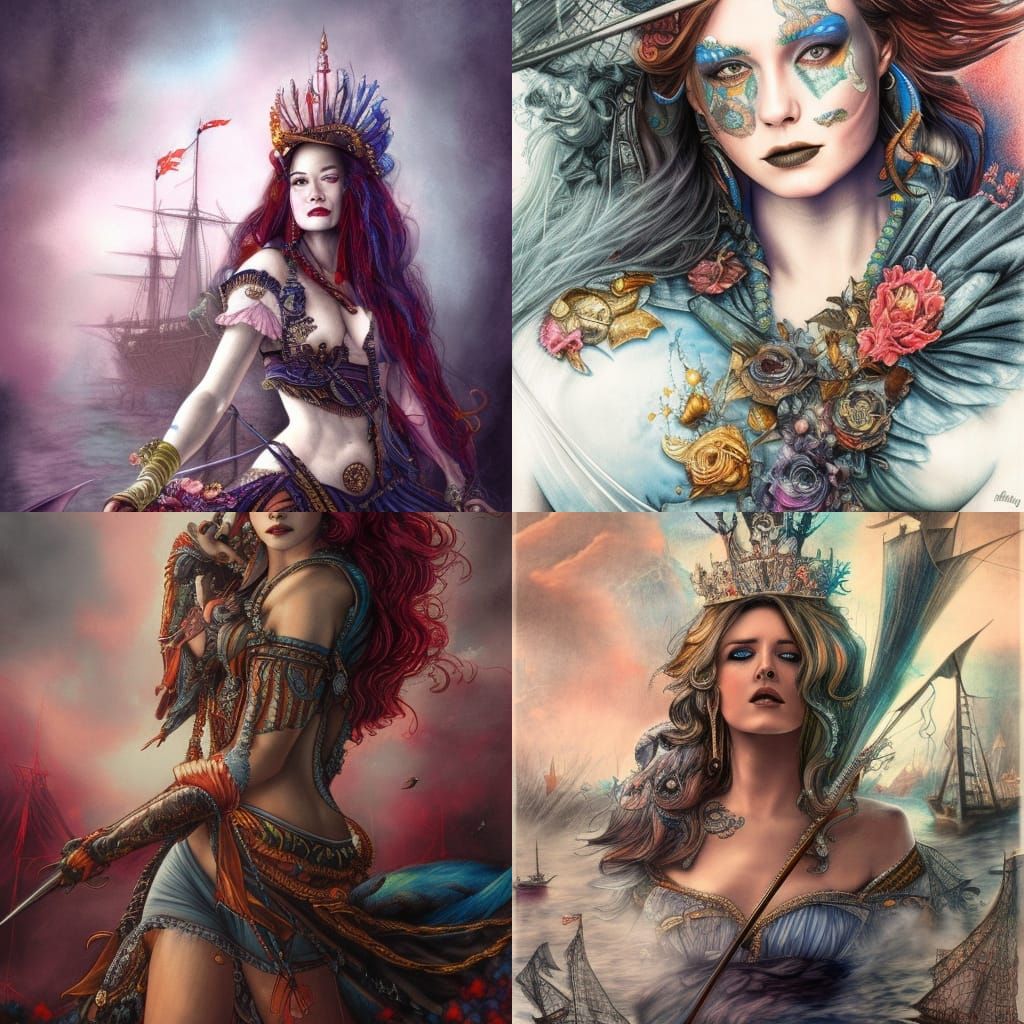 Elaine Marley Queen of the Pirates