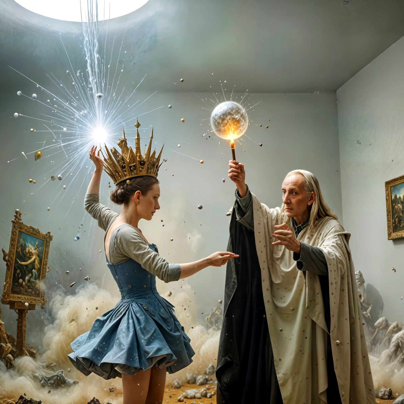 He will pass her the key that will unlock her heart and allow her to love - again.