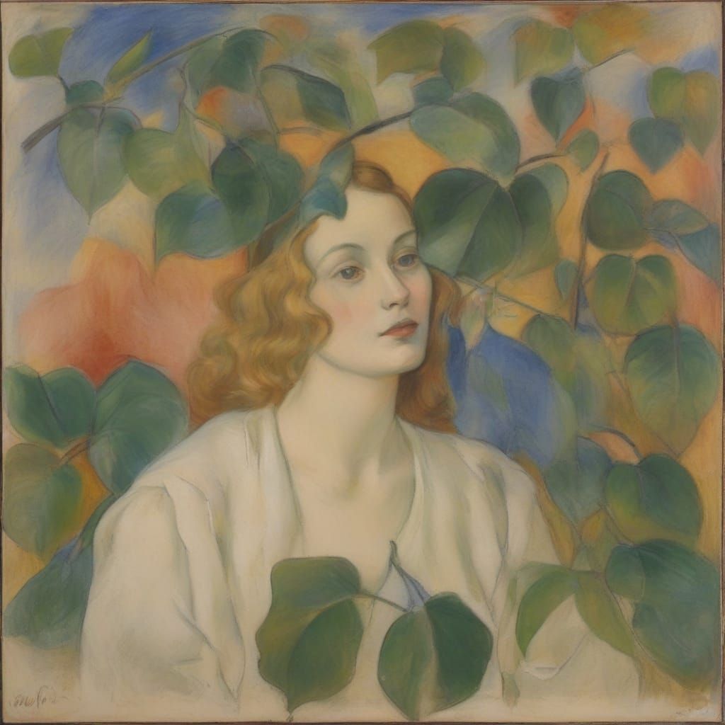 Ethereal Presence in Nature: Inspired by Serebriakova and Kl...