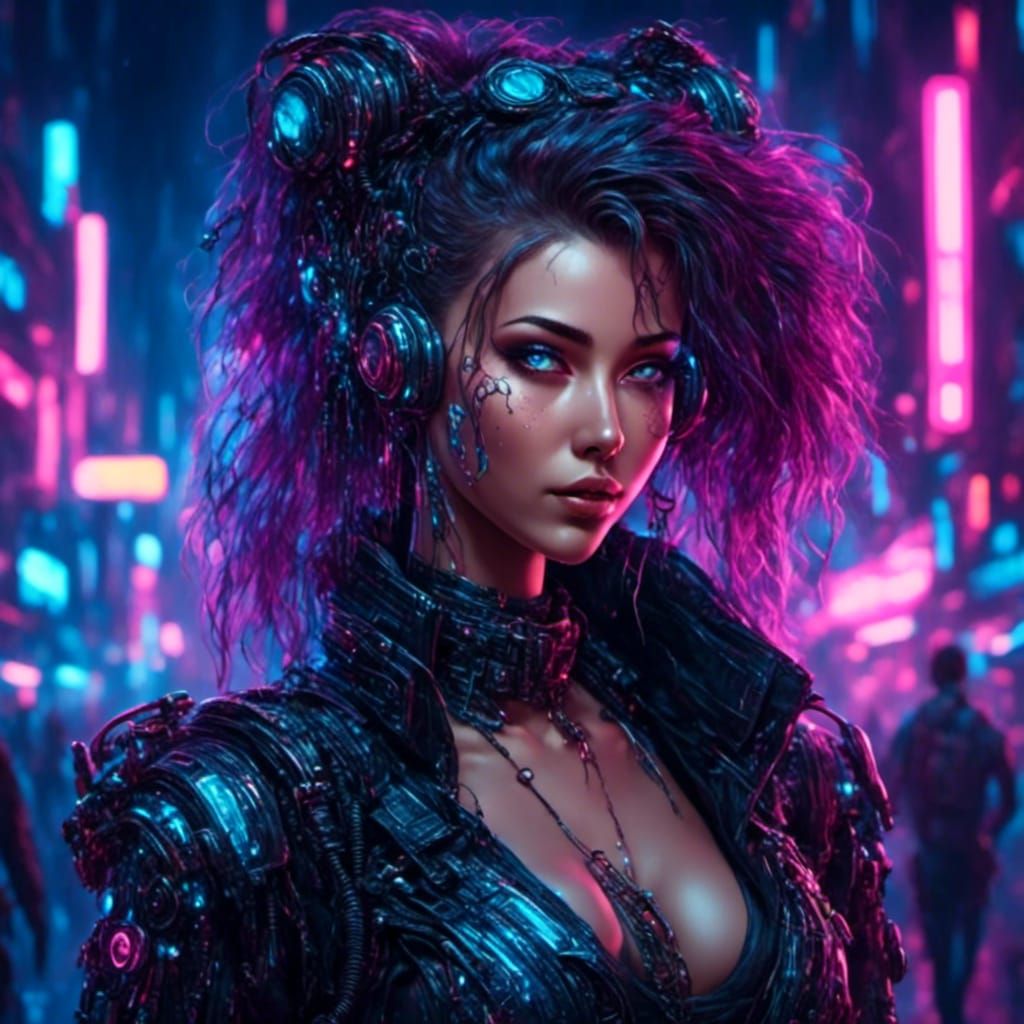 Cyberpunk Mistress Portrait